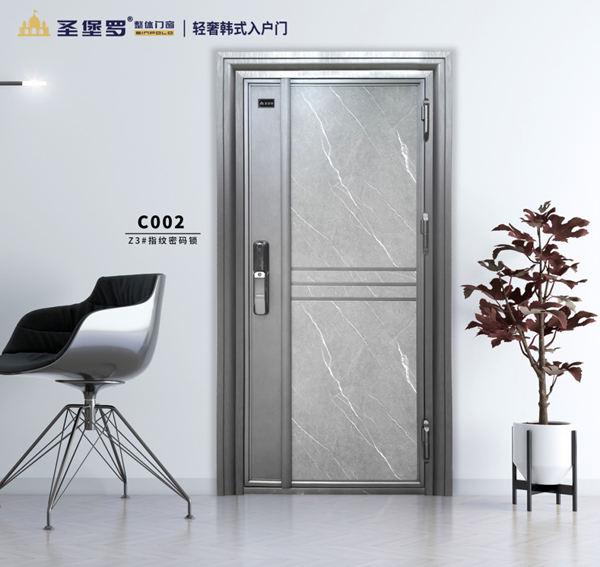 圣堡罗“双高”韩式入户门隆重上市