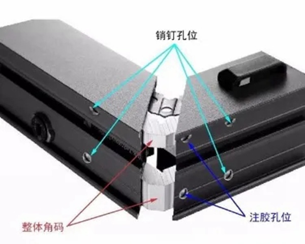 伊洛德门窗：平开窗的销钉注胶工艺