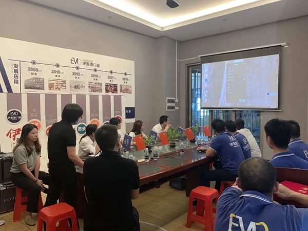 伊美德门窗携手希美克五金 加强技术合作