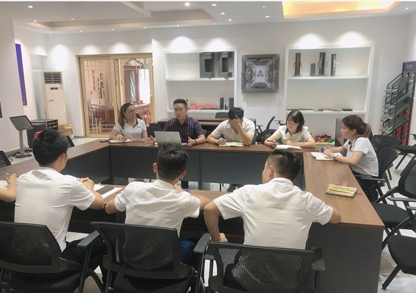 保罗汉纱门窗月度营销例会成功举行