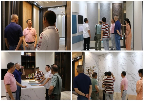天湘板业欢迎佛山市顺德区木业协会莅临参观