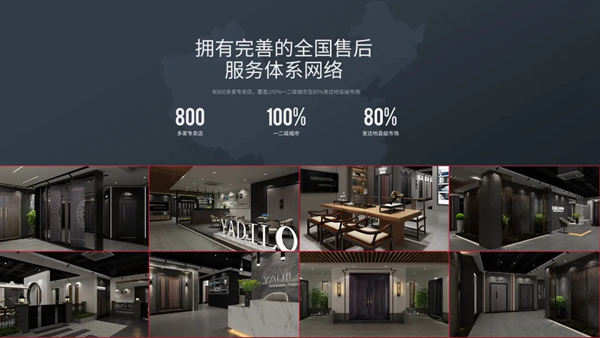 雅帝乐20年经验沉淀，实力非凡，是入户门行业不二之选！