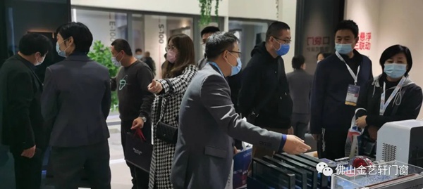 FBC|金艺轩门窗展厅现场火爆！