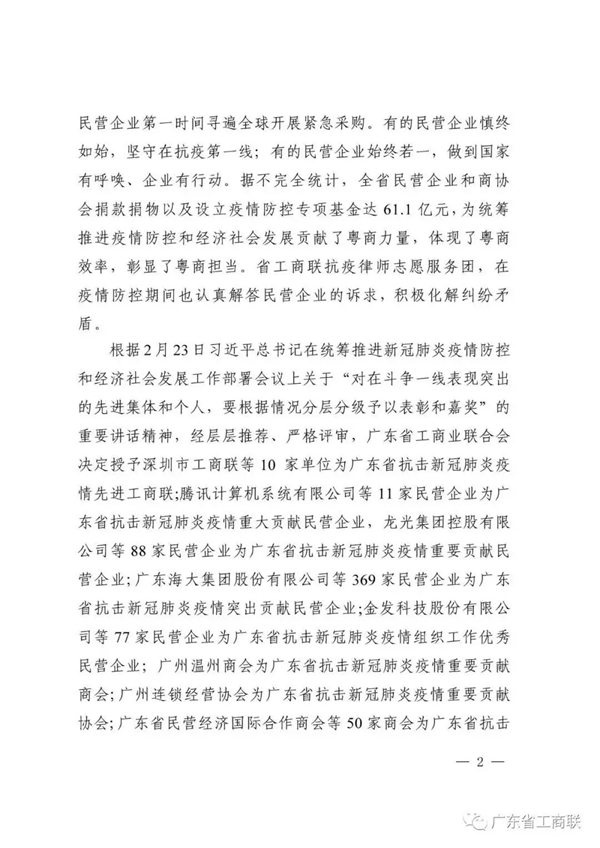 美涂士荣获省工商联“广东省抗击新冠肺炎疫情重要贡献民营企业”表彰！