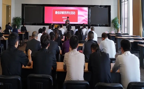 罗普斯金门窗第一届“最佳讲解员”评比活动成功举办