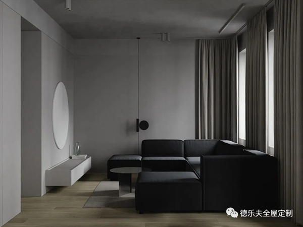 德乐夫全屋定制:高级灰色系,现代简约有质感 德乐夫全屋定制:高级灰色系,现代简约有质感