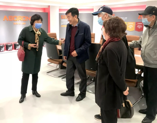 涂料泰斗莅临阿贝罗尼北京总部