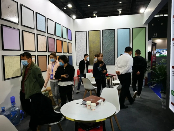 卡颂智能壁材惊艳亮相2020长沙未来城市品质家居产业博览会