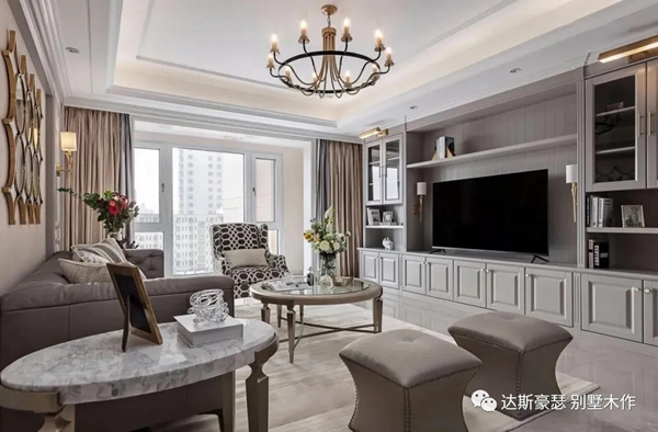 达斯豪瑟德系木作： 高级灰气质豪宅，一半高雅，一半低奢！