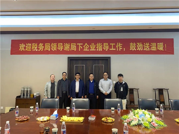 艾格木精装顶墙迎接县领导莅临参观指导工作