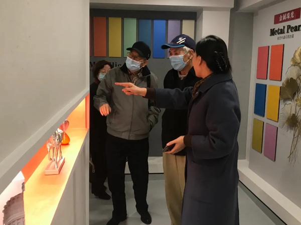 涂料泰斗莅临阿贝罗尼北京总部