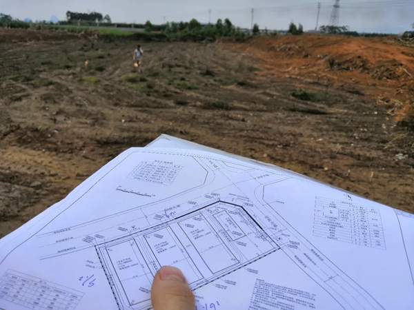 万磊艺术涂料广西30亩生产基地建设进度大事记