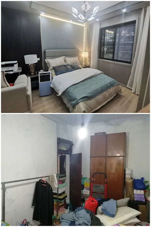 多米蓝：这样的旧房改造效果，费用居然不到7万！