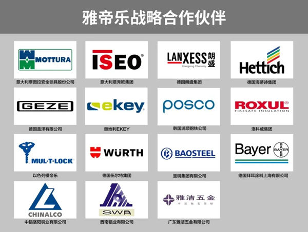 雅帝乐20年经验沉淀，实力非凡，是入户门行业不二之选！