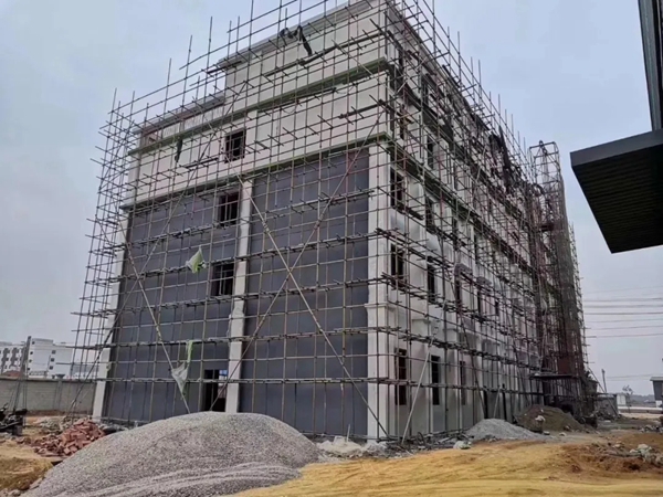 万磊艺术涂料广西30亩生产基地建设进度大事记