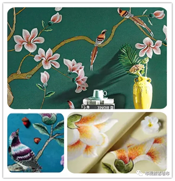 布缇加诺墙布:独绣 传承经典·匠心独绣