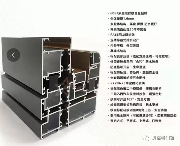 贝洛特系统门窗新品 星耀112断桥平开窗耀世来袭