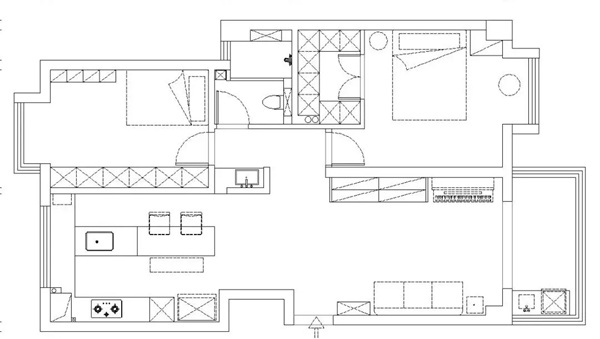 福湘定制：100m² 极简风格装修