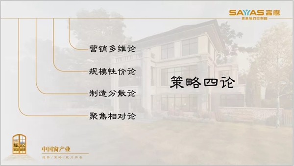 森鹰给您一份中国窗产业的趋势、策略、能力报告