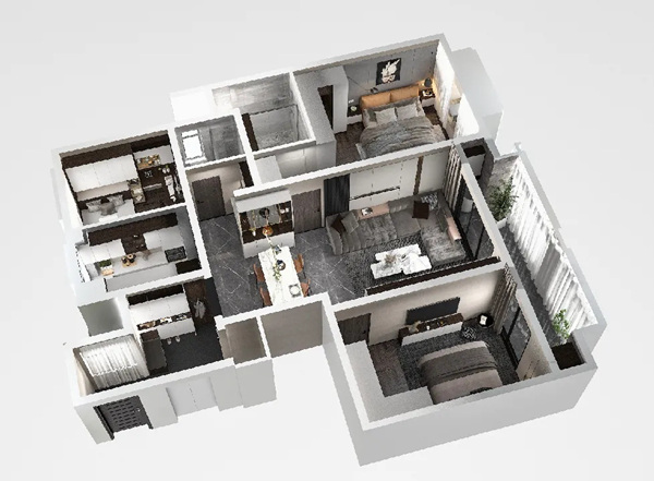 全度定制家居:现代简约风,看一眼都会心动! 全度定制家居:现代简约风,看一眼都会心动!