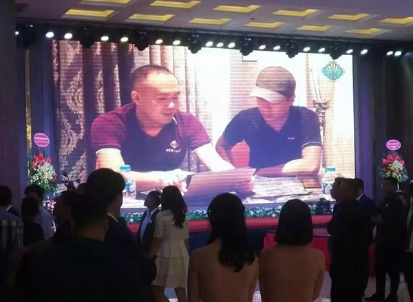 越南河内，兰芝软装招商会隆重召开！