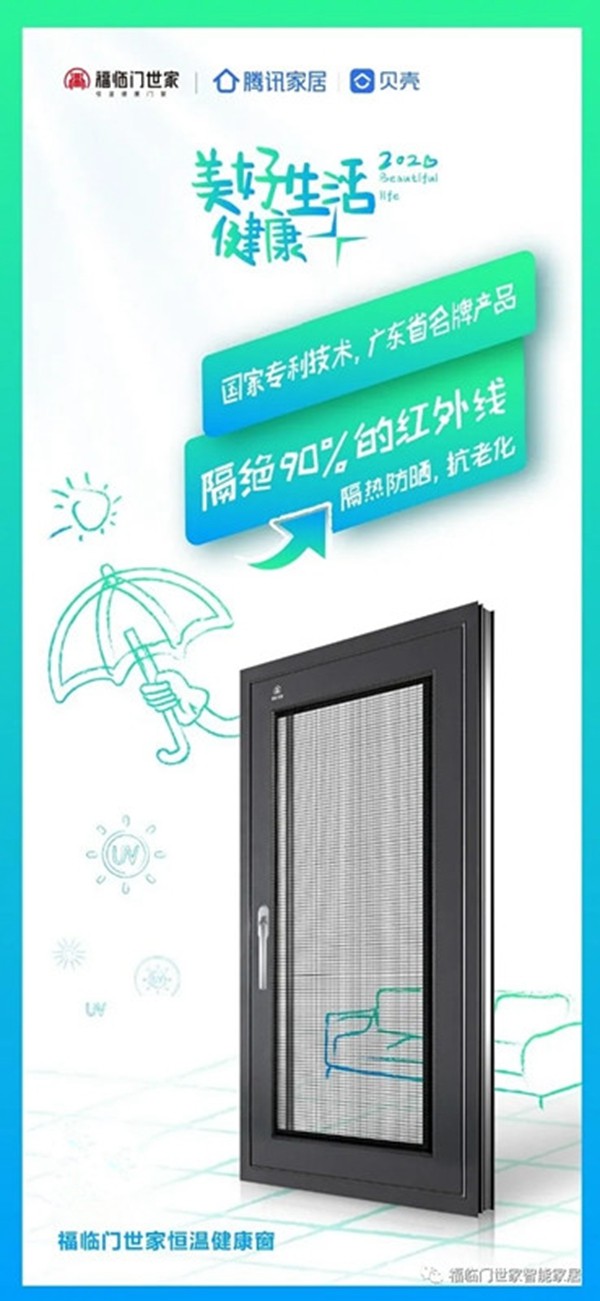 重磅消息！福临门世家门窗荣获2020年度“中国门窗品牌百强”称号