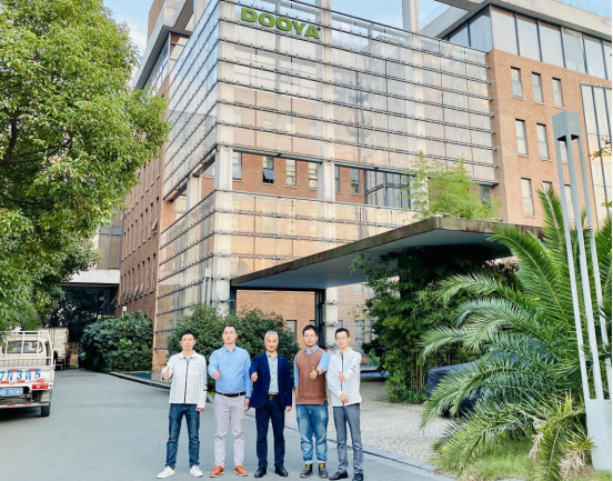 2020博仕门窗技术总工李德初、研发工程师潘永华市场调研圆满结束