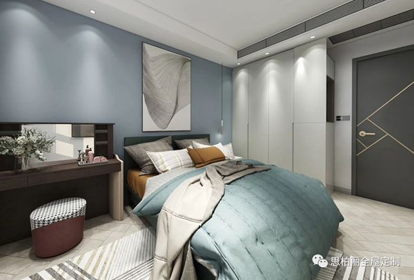 思柏丽全屋定制 | 106㎡现代简约风格三居室家装