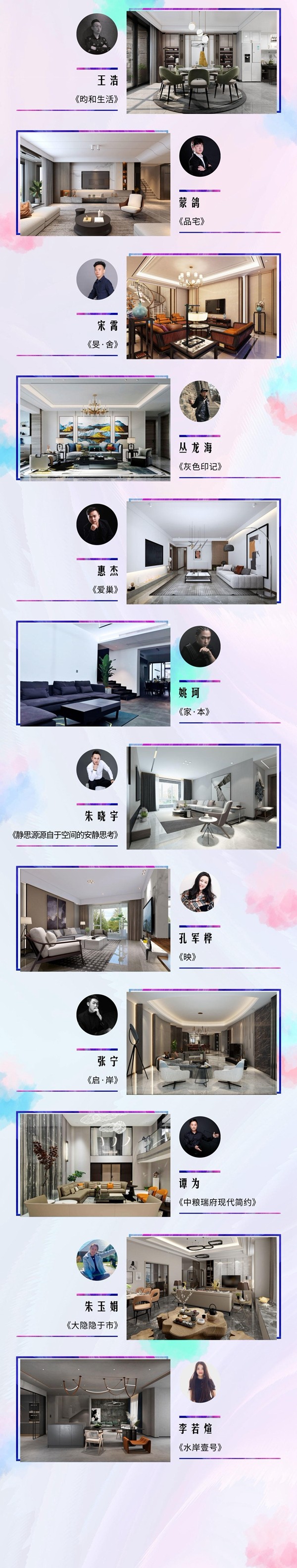 C位出道!TOP50强中国设计新青年华北榜单揭晓! C位出道!TOP50强中国设计新青年华北榜单揭晓!