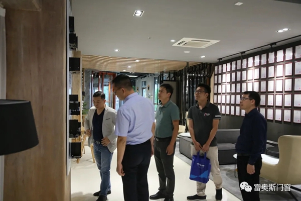 坚朗集团高层到访富奥斯总部参观交流
