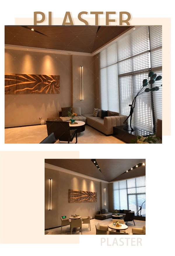 印象系 大唐·玉湖印象售楼处：PLASTER原装进口艺术涂料
