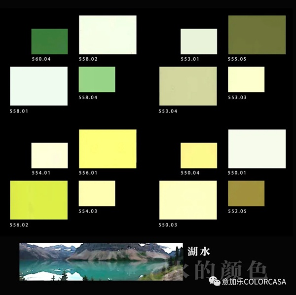 意加乐®COVEMA优秀设计师推荐色卡