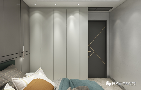 思柏丽全屋定制 | 106㎡现代简约风格三居室家装