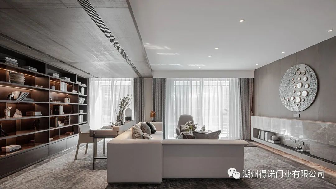 得诺门业 | 现代美学彰显空间细腻品质