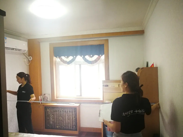 如鱼得水窗帘精品，为“白衣天使”打造简洁明亮新居