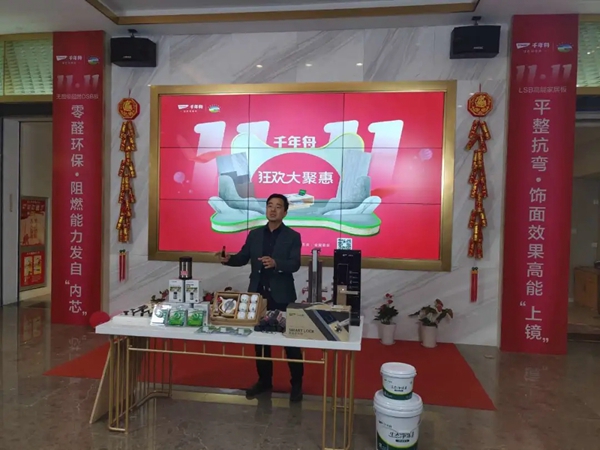 千年舟·柏菲伦双十一狂欢大聚惠直播爆火