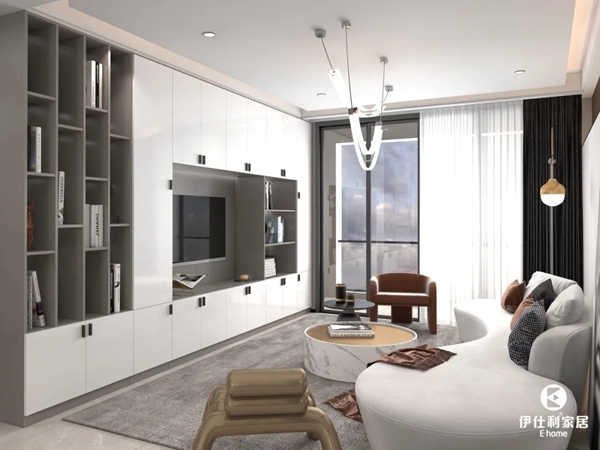 伊仕利家居：极简极美的电视柜设计