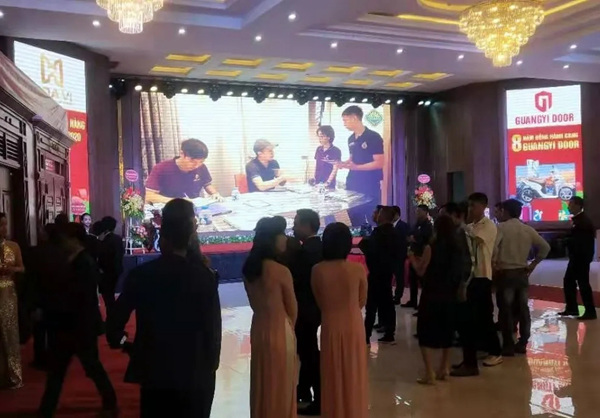 越南河内，兰芝软装招商会隆重召开！
