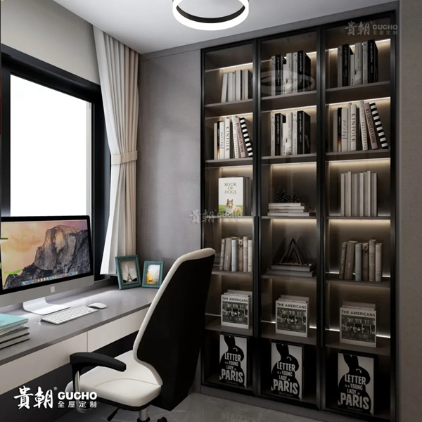 贵朝全屋定制:书房——灵魂与智慧的空间,读出您的品味 贵朝全屋定制:书房——灵魂与智慧的空间,读出您的品味