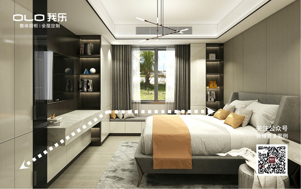 我乐整体厨柜：一室三用空间翻倍，3个卧室布局新思路