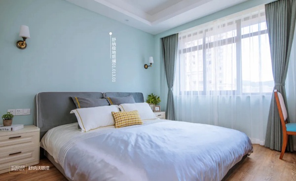 舒纳沃恩漆：整屋冷调蓝，蓝色爱好者的梦幻之家