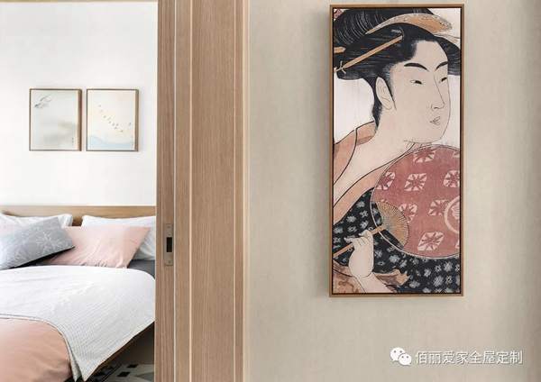 佰丽爱家全屋定制：98㎡木质禅意日式