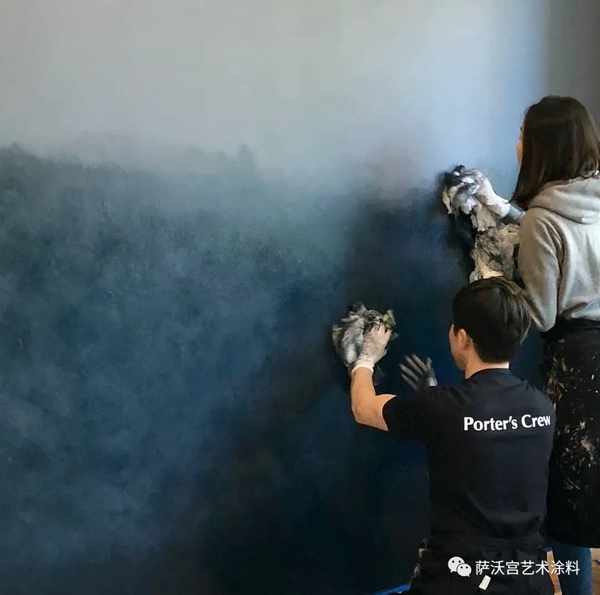 萨沃宫墙壁艺术:涂料里那些绝美的渐变色 萨沃宫墙壁艺术:涂料里那些绝美的渐变色