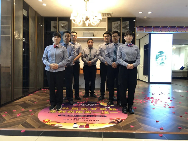 门店风采：伊百丽全屋定制合肥店导入T6模式，业绩高走