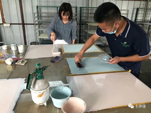卡伊莲艺术涂料第七期新工艺培训交流会