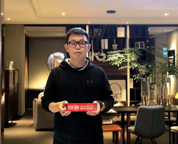 阳光林森销售部总监刘旭东:立足市场,一心做家具