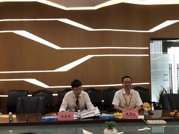 华昌铝业迎接国家工信部及省工信厅等领导莅临指导