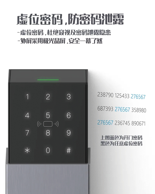西勒奇新品i6智能锁--震撼来袭