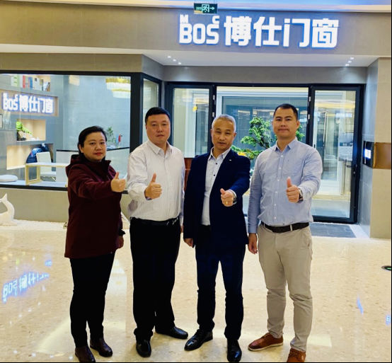 2020博仕门窗技术总工李德初、研发工程师潘永华市场调研圆满结束