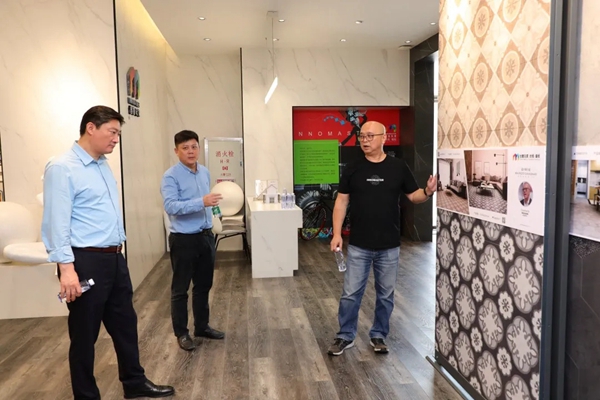 圣象集团董事长率高管莅临创意玩家，参观交流共促发展